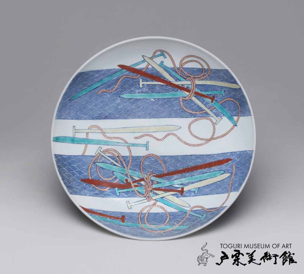 やきもの曼荼羅［40］日本のやきもの22 鍋島色絵十七櫂繋ぎ文皿 J-ware Style