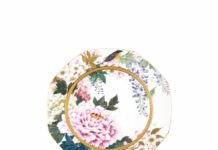 大倉陶園×千總のコラボ「季を彩る」シリーズが発売