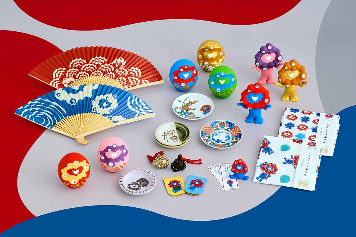 大阪・関西万博の「ミャクミャク」とのコラボ商品を展開 中川政